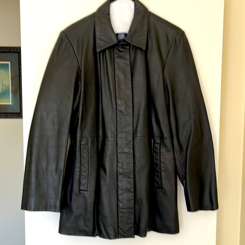 Womens leather jacket